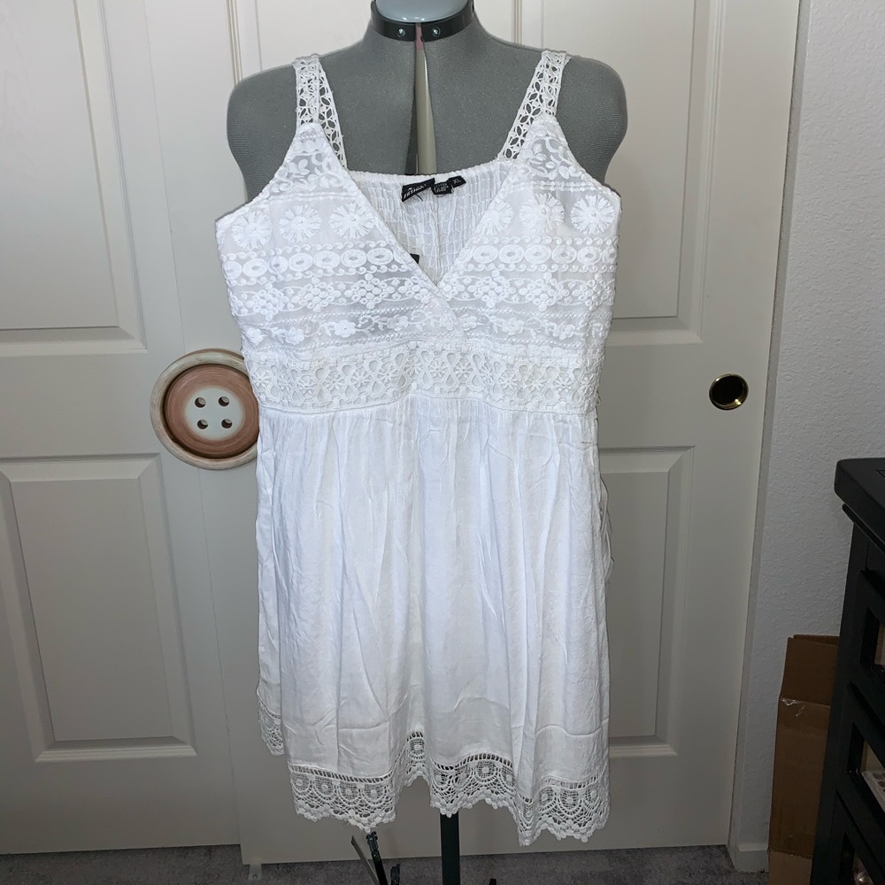 Cute summer white dress